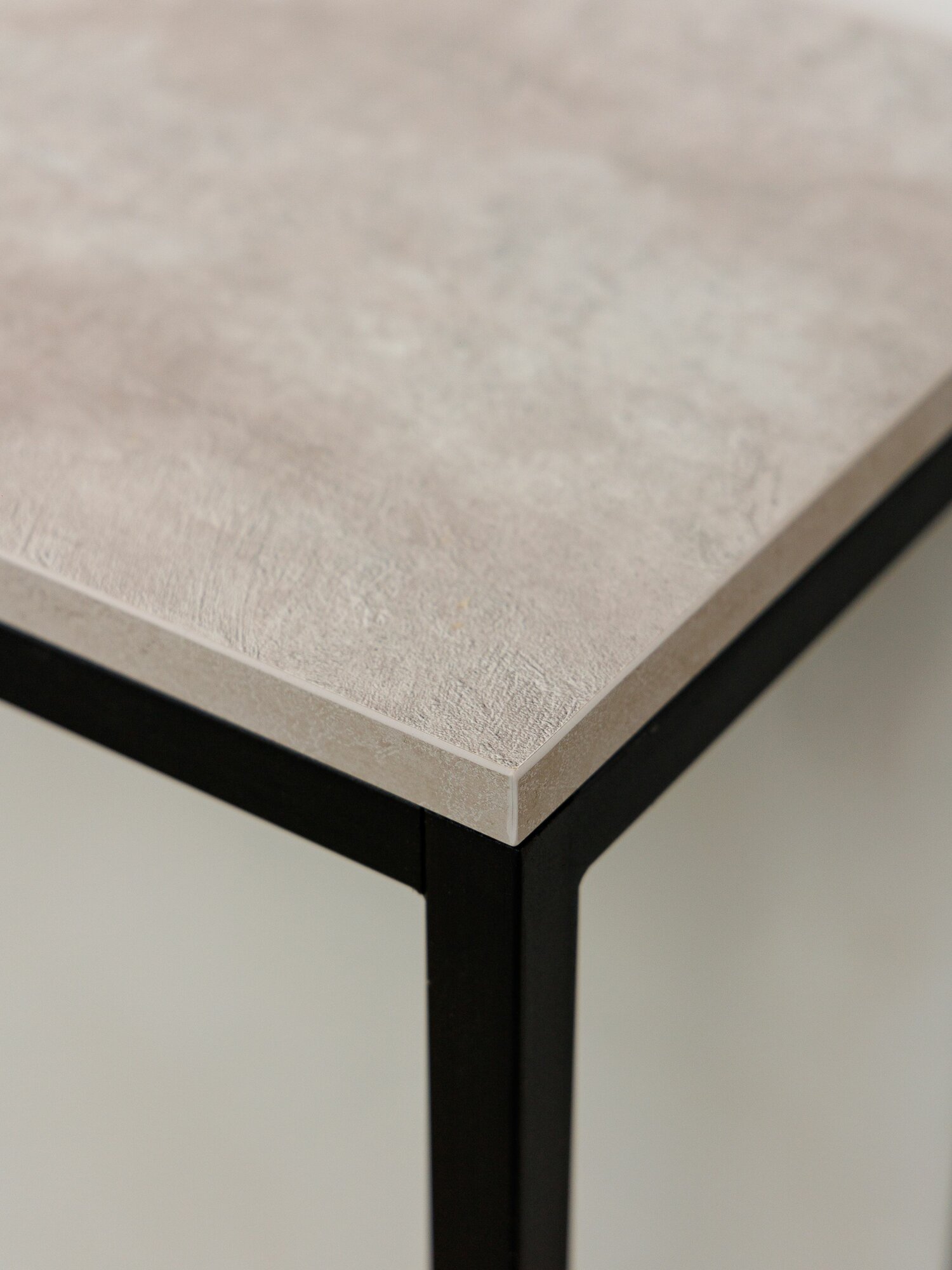 Консольный столик, Цемент, 85х80х25 см
