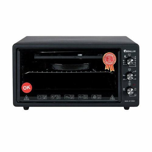 Мини-печь Ideal М 45 10 черный 706000₽