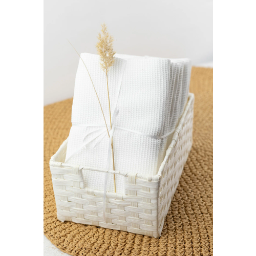 Полотенце вафельное отбеленное. 45х80. Плотность 240 г/кв. м.