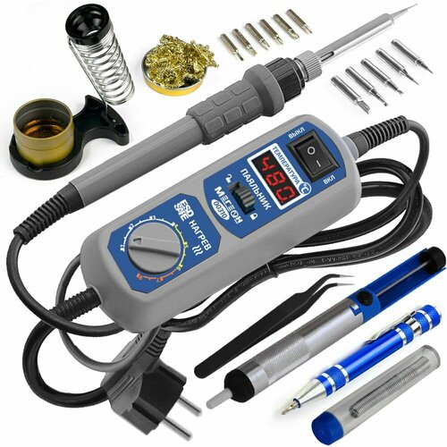 Комплект для пайки со станцией мегеон к0000018163 18288₽