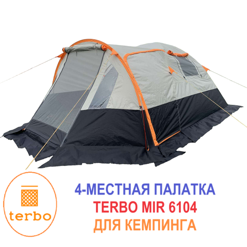 палатка шатер 3 местная mircamping mir 6103 Палатка шатер 4-местная MirCamping MIR-6104 с тамбуром