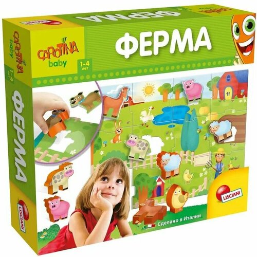 Игра развивающая Lisciani Детская ферма R67848