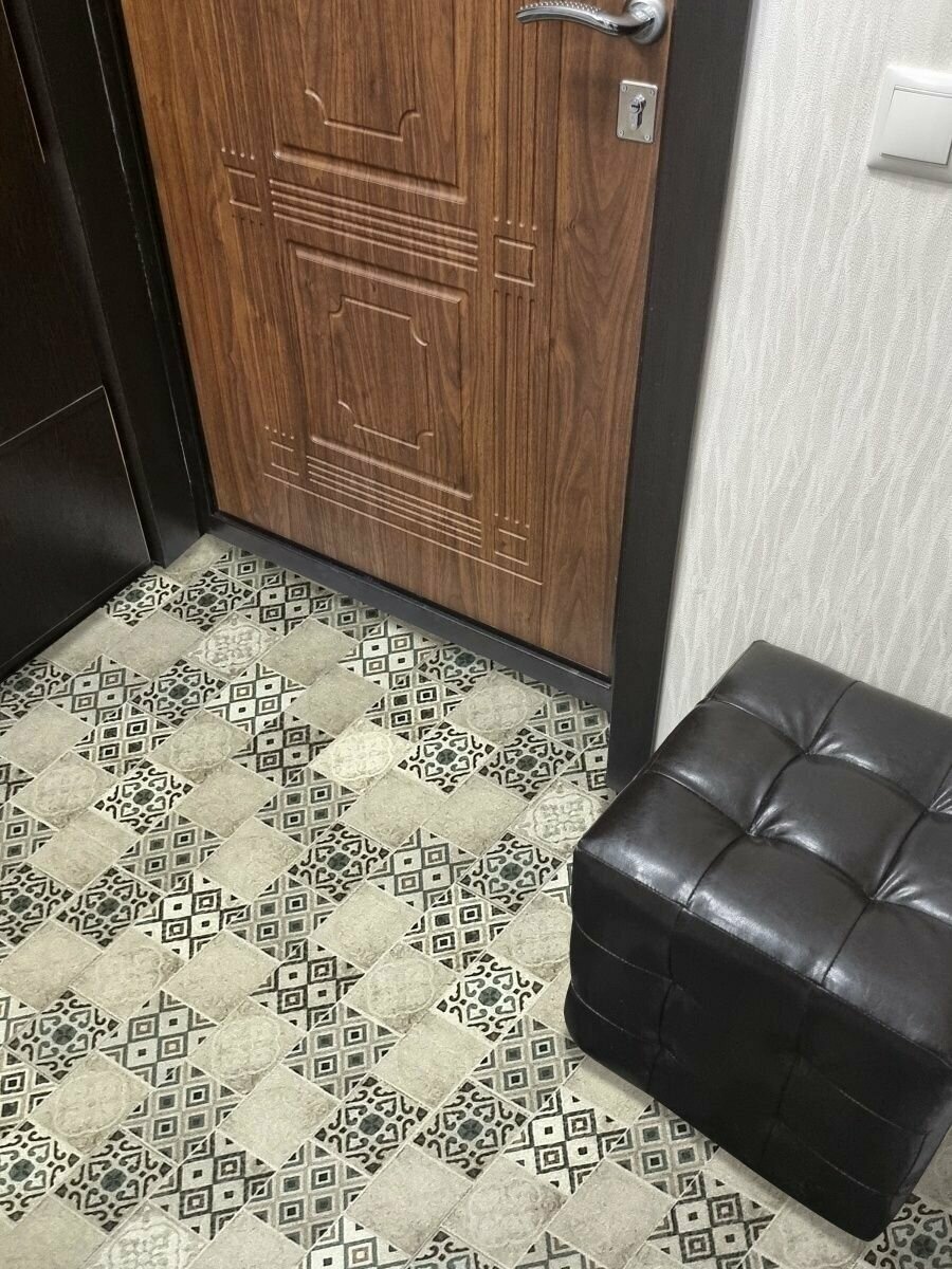 Коврик в прихожую придверный противоскользящий 100х120 — фото 1