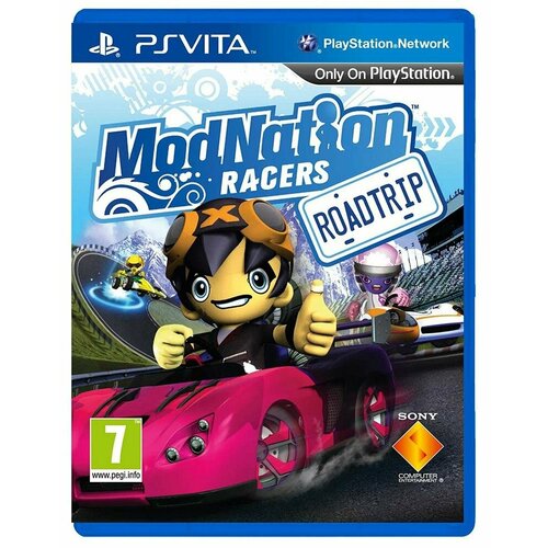 Игра PS VITA ModNation Racers: Road Trip карта памяти playstation vita memory card 4gb