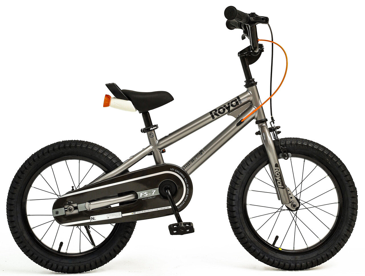 Детский велосипед Royal Baby Freestyle 7th 18" (2024) 18 Серый (115-135 см)