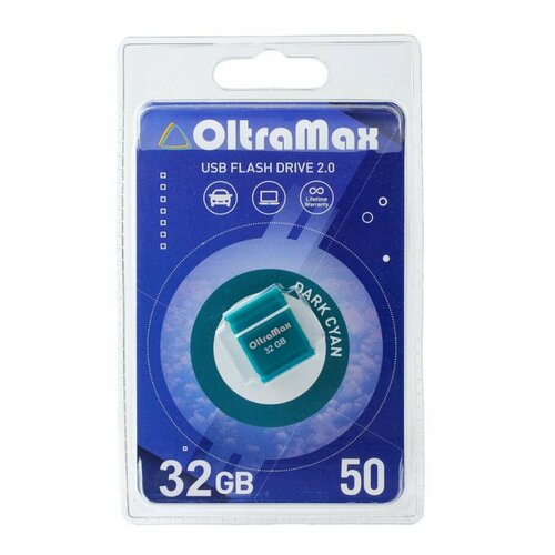 USB флеш накопитель OM-32GB-50-Dark Cyan 2.0