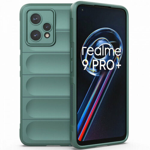 Flex Silicone Противоударный чехол для Realme 9 4G, 9 Pro Plus, Narzo 50 Pro с защитой камеры и микрофиброй накладка силиконовая для realme 9 4g realme 9 pro plus 9 pro 5g realme narzo 50 pro под кожу чёрная