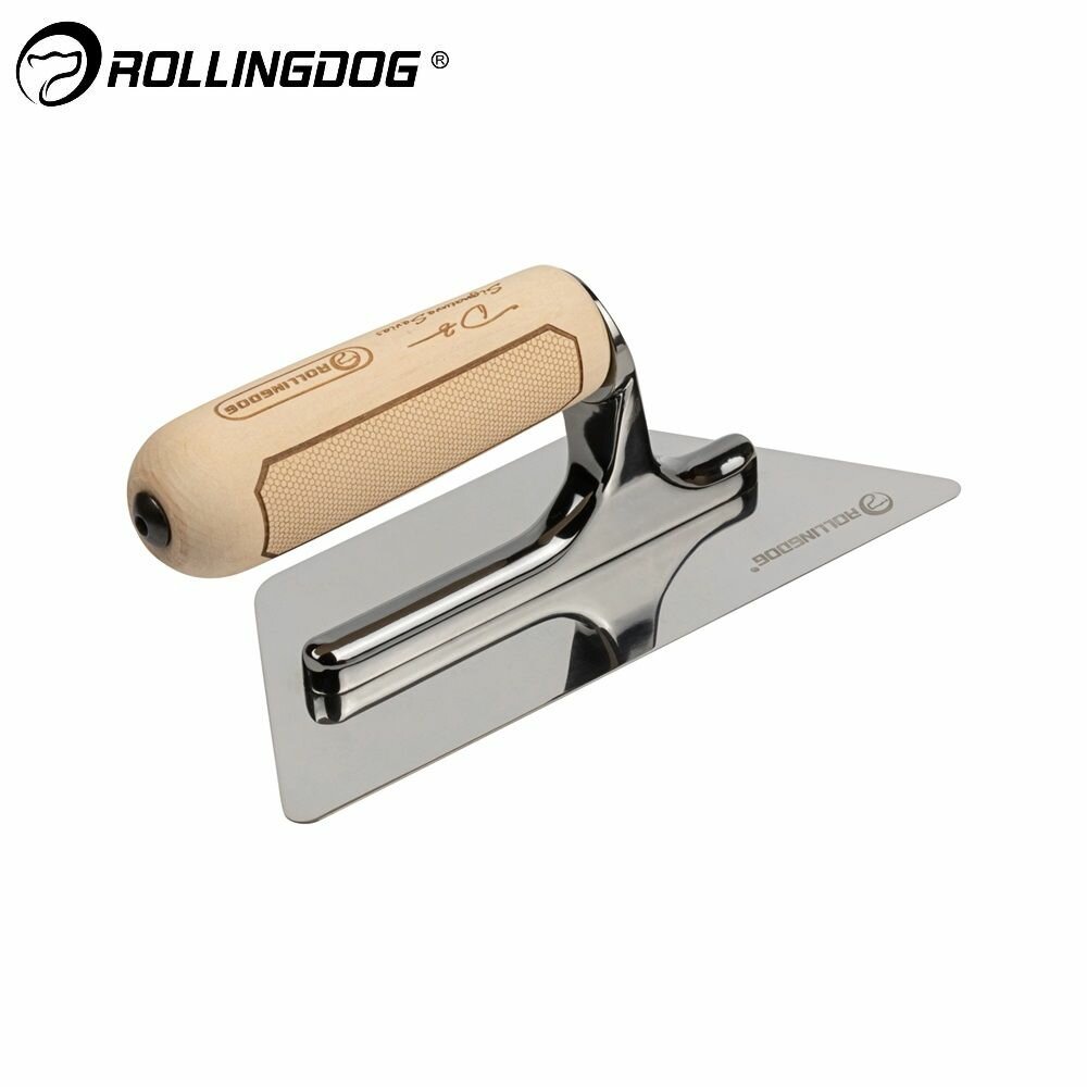 Венецианская кельма Rollingdog DOBERMAN 200х105х84мм трапециевидная серия Elite арт.50490