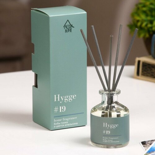 Аромат для дома Хюгге 19 Бобы тонка и цветок апельсина 50 мл 1021₽