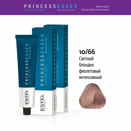 ESTEL Princess Essex крем-краска для волос, 10/66, 60 мл 2 штуки estel princess essex extra red крем краска для волос 66 56 яркая самба 60 мл