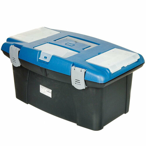 Ящик для инструментов, 19 ', 48х23 см, пластик, мороз. замок, 27802203