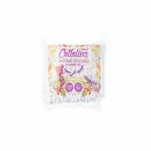 Ватные палочки Cottolina 200 шт 3 упаковки 400₽