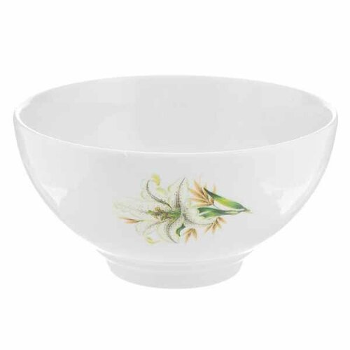 Салатник Белая лилия 360 мл (5 шт.)