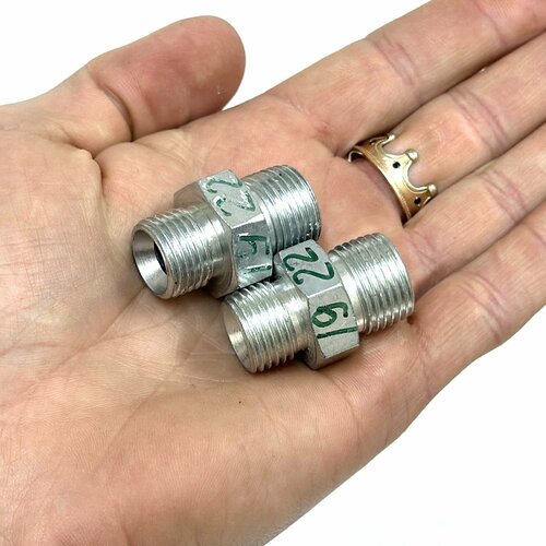 Штуцер 2 ШТ для РВД 1922 М16х15 - М18х15 630₽