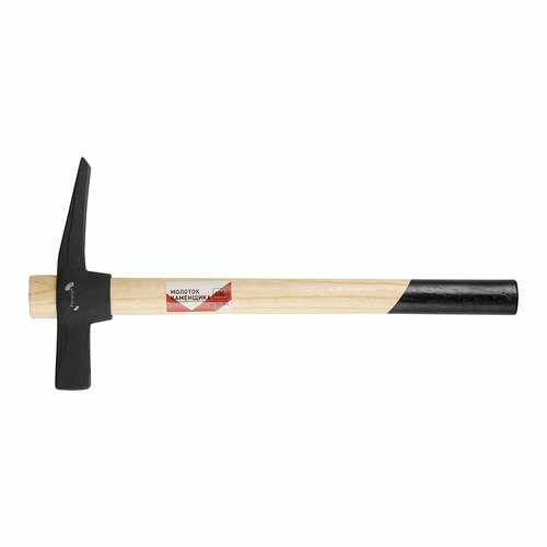 Молоток каменщика 600 г деревянная ручка 1838₽