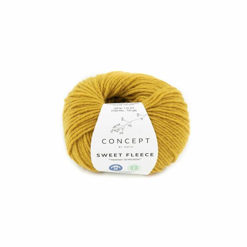 Пряжа для вязания Katia Sweet Fleece (70 Mustard)