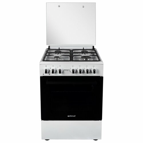 Газовая плита кухонная , электрическая духовка , конвекция , чугунная решетка, стеклянная крышка, ITIMAT IT-6010