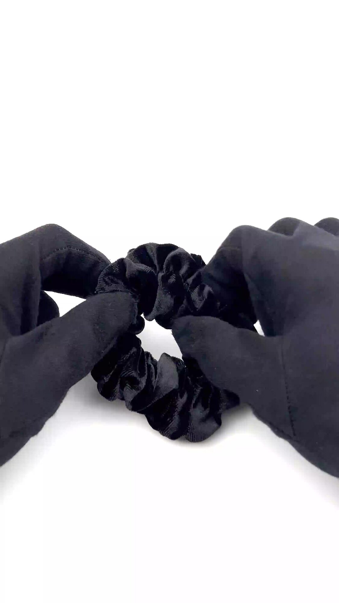 Резинки для волос бархатные набор 2 шт — фото 1