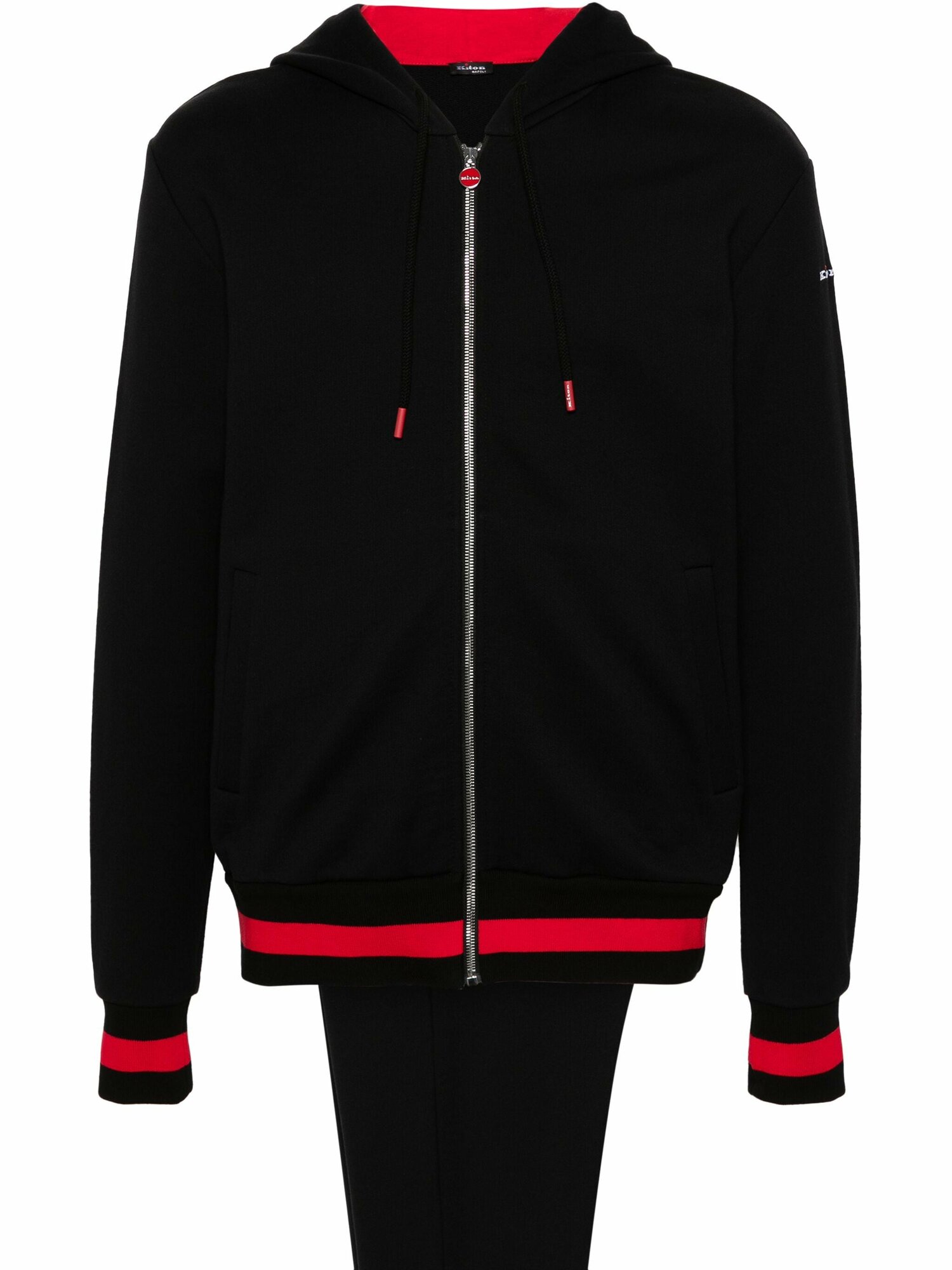 Костюм спортивный Kiton, размер XL, черный