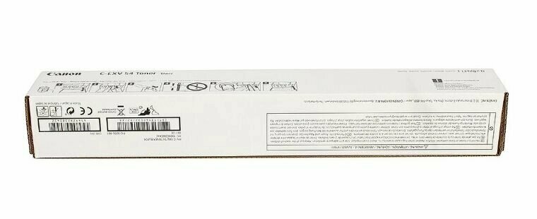 Тонер Canon C-EXV54C для imageRUNNER C3025i голубой 8500стр 1395C002 - фото №20