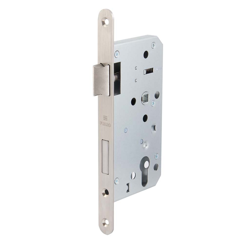 Замок Fuaro (Фуаро) врезной DD. INOX/C-55.72