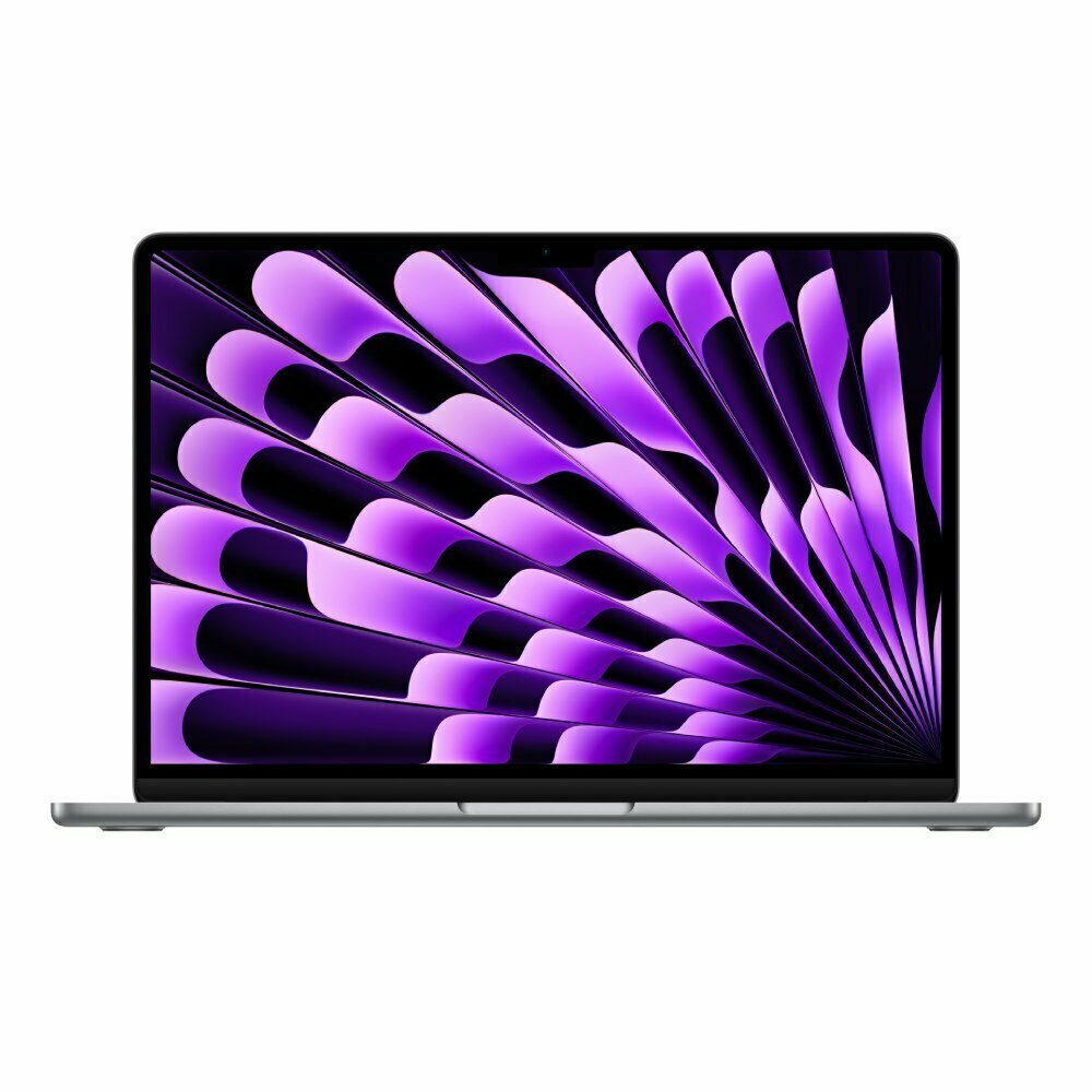 Ноутбук Apple MacBook Air 13 2024 M3,8/256GB Space Gray MRXN3 (гравировка RUS)