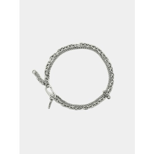 Чокер OMUT длина 39 см серебристый 7330₽