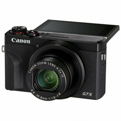 Фотоаппарат Canon PowerShot G7 X Mark III Black 20Mp24100 f18-284KWi-FiBT 193900₽
