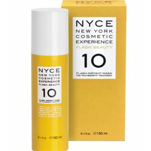 Nyce маска мгновенно восстанавливающая Flash Beauty 10 Flash Instant Mask Ten Multibenefit Treatmen, 150 мл