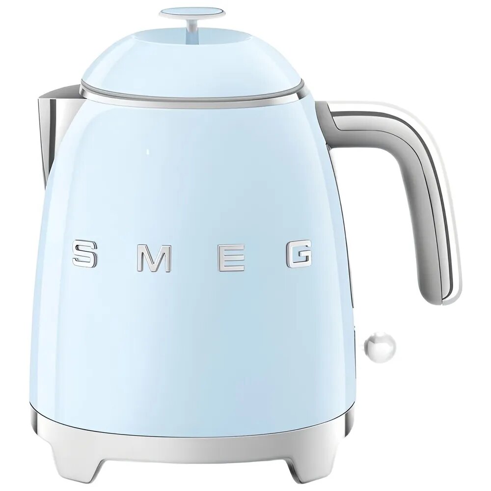 Электрический чайник Smeg KLF05RDEU, с двойными стенками, 0.8л, мощность 1400Вт, подсветка