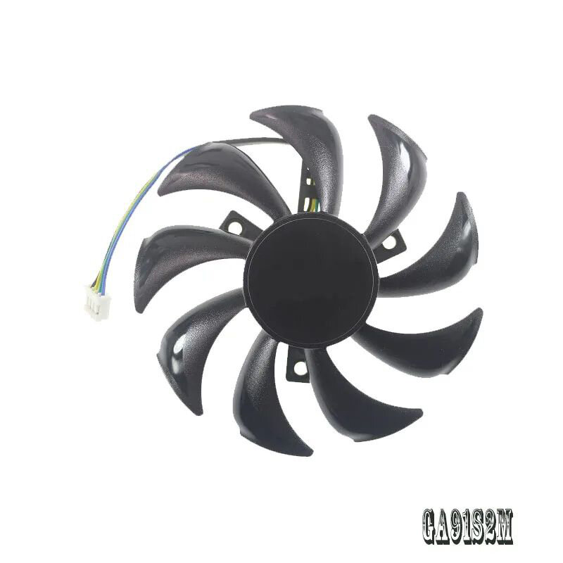 85 мм GA91S2M DC12V 0,25A-PFTA 4-контактный графический вентилятор для охлаждения видеокарты Sapphire SAPPHIRE RX560 RX550 2G D5
