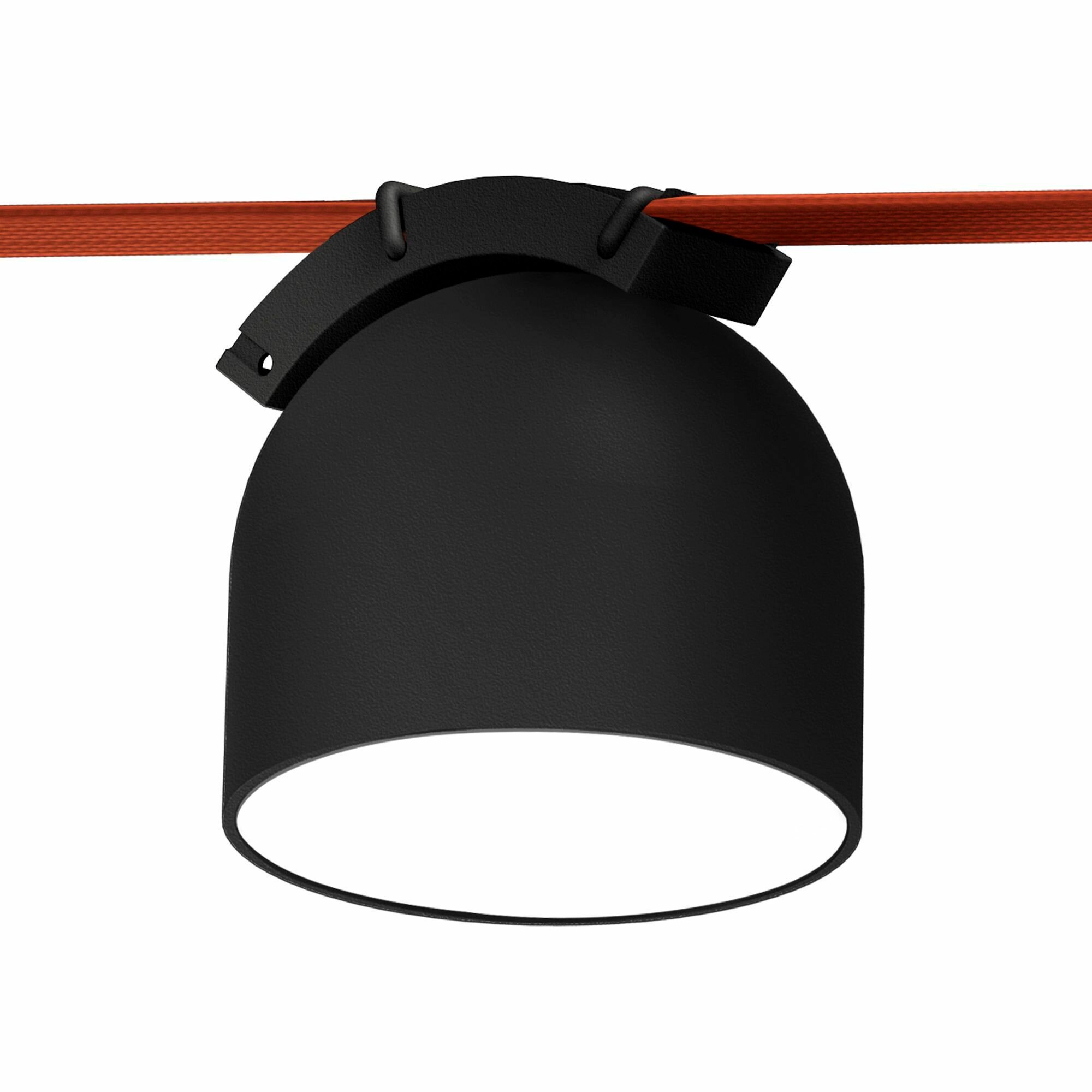 ST LUCE Светильник встраиваемый трековый, черный, BAND, LED, 12W, ST451.446.12.2