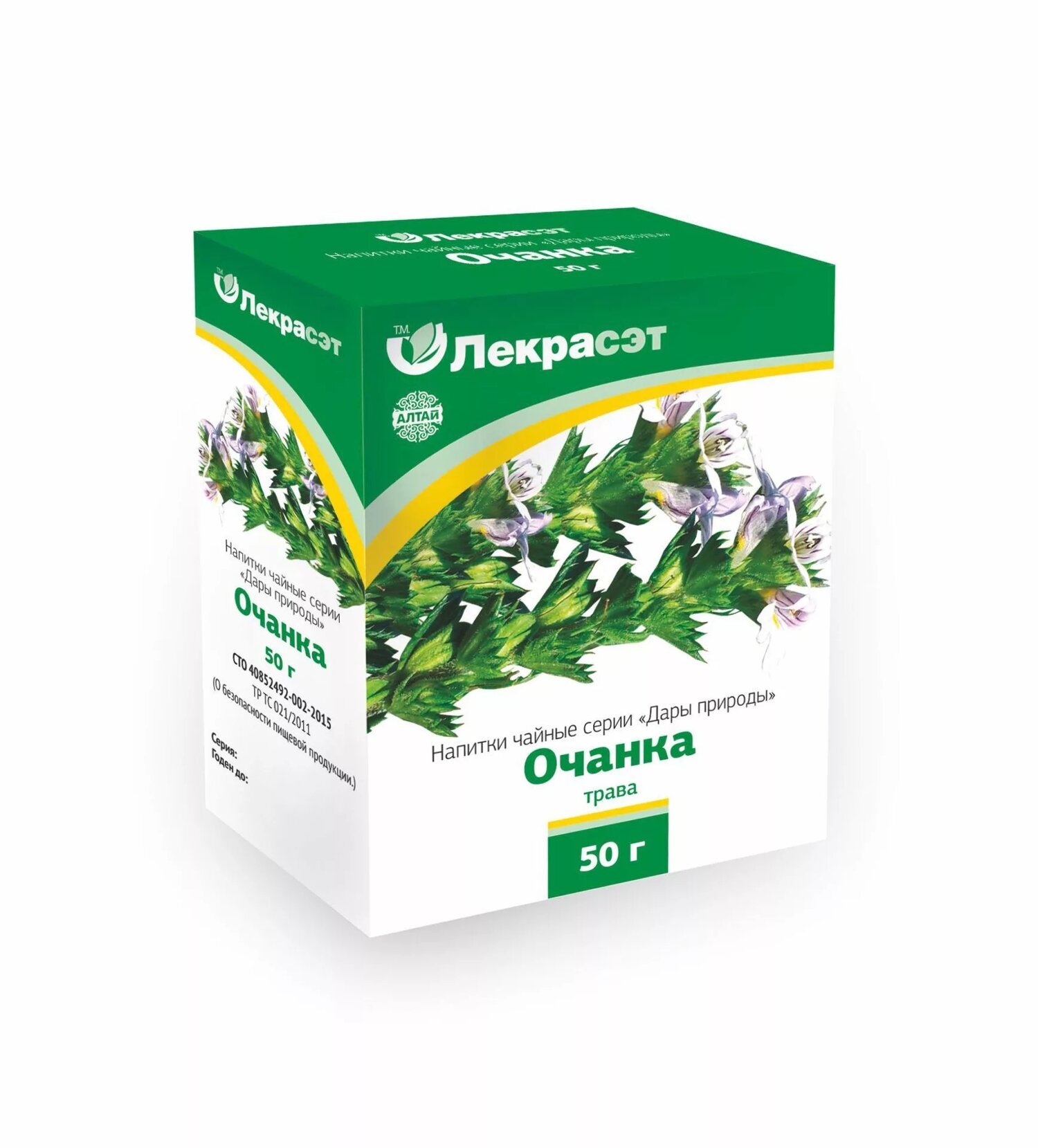 Картинки Очанка трава, 50 грамм (Лекра-СЭТ) (производство Алтайский край)