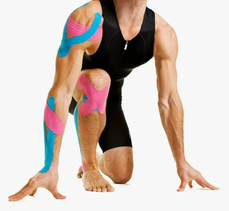 Кинезио тейп для лица и тела 5см*5м — фото 1