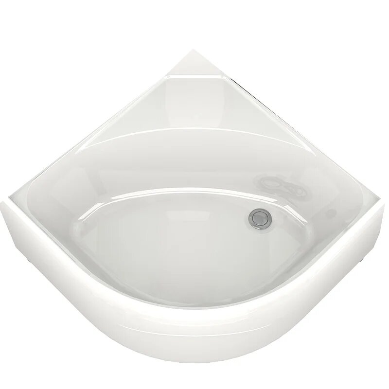 Поддон для душа Melodia della vita Segment 20661 глубокий 80x80 см акриловый угловой российский