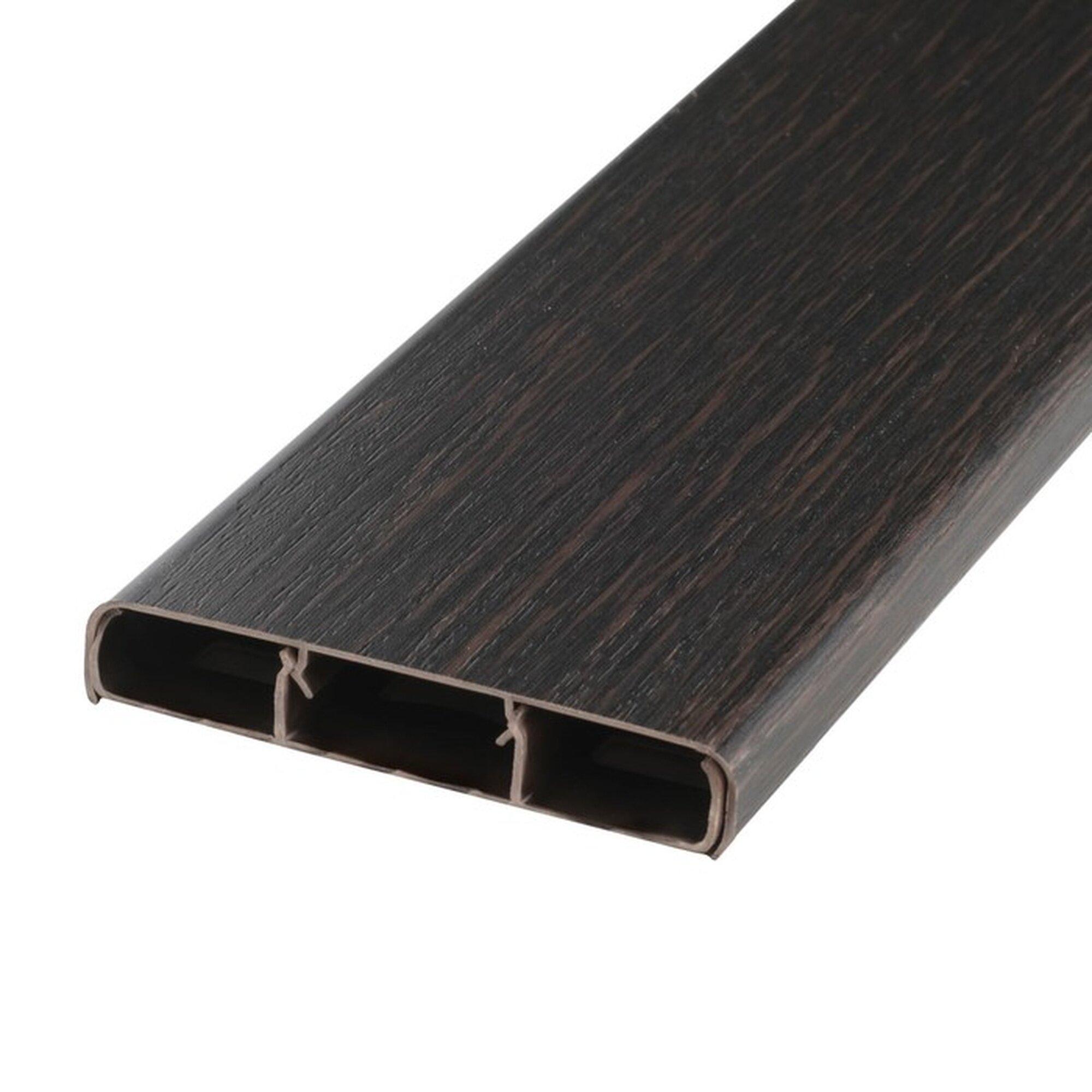 Наличник IDEAL "Деконика" 303 ПВХ 70х2200 мм цвет венге темный