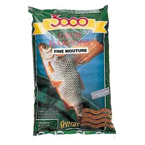 фото Прикормка sensas 3000 gros gardons fine mouture 1кг китай