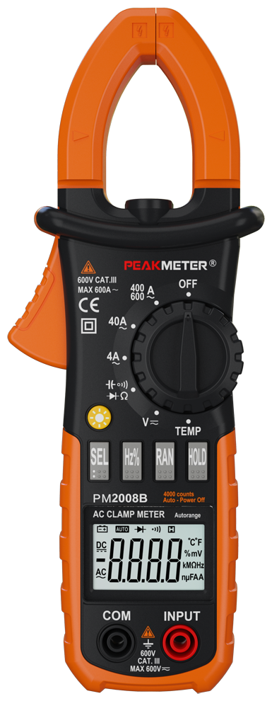 Токовые клещи PeakMeter PM2008B