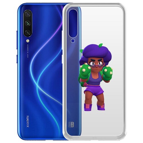 фото Чехол-накладка clear case brawl stars-роза для xiaomi mi a3 krutoff group