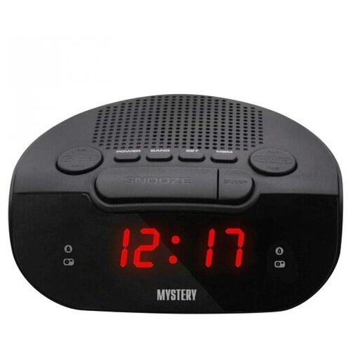 Радио-будильник MYSTERY MCR-21 black red 144000₽