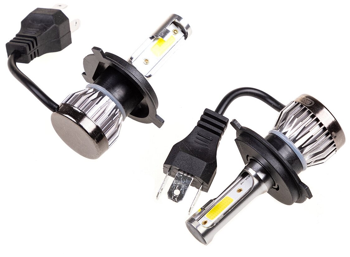 фото Лампа автомобильная светодиодная SKYWAY S08701010 H4(MINI) 12/24V 13W P43t