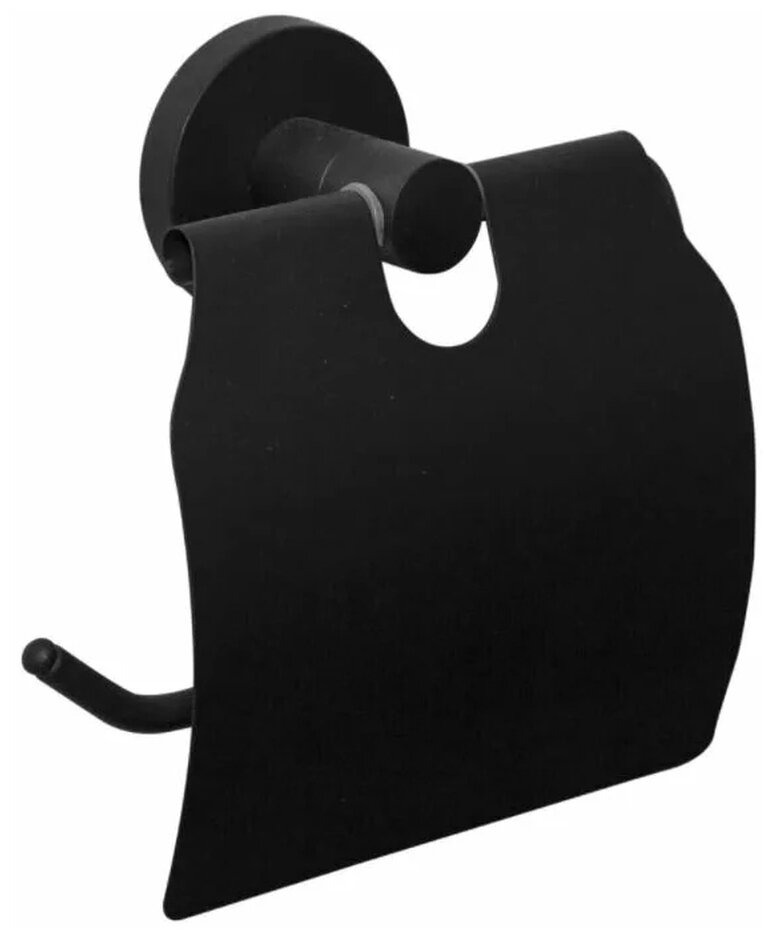 HAIBA Держатель для туалетной бумаги black в блистерной упаковке