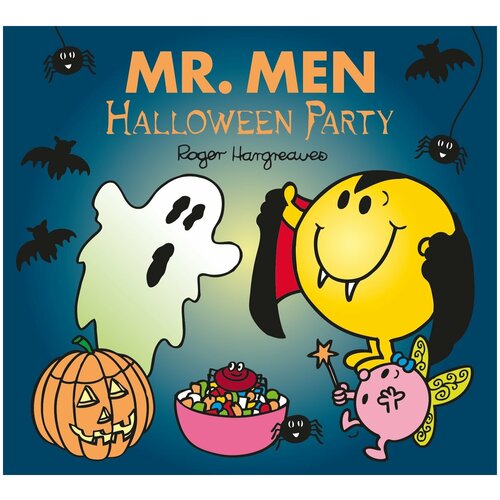 фото Mr. men: halloween party | мистер мен: вечеринка на хэллоуин | детская книга на английском языке лев