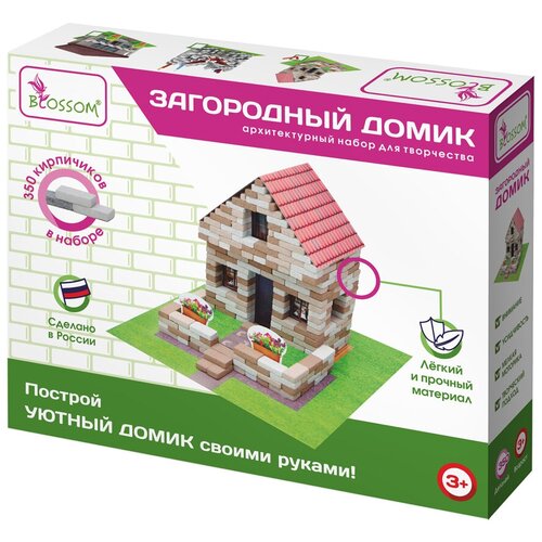 Блоссом 3D Пазл Загородный домик 3d пазл раскраска synergy загородный домик 149 деталей