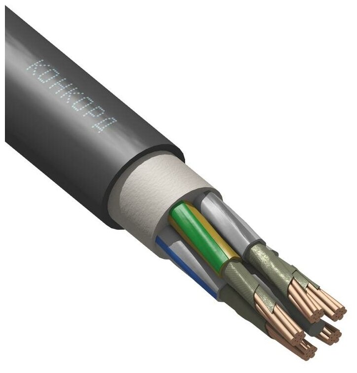 Кабель ППГнг(А)-FRHF 5х25 МК (N PE) 1кВ (м) Конкорд 6129