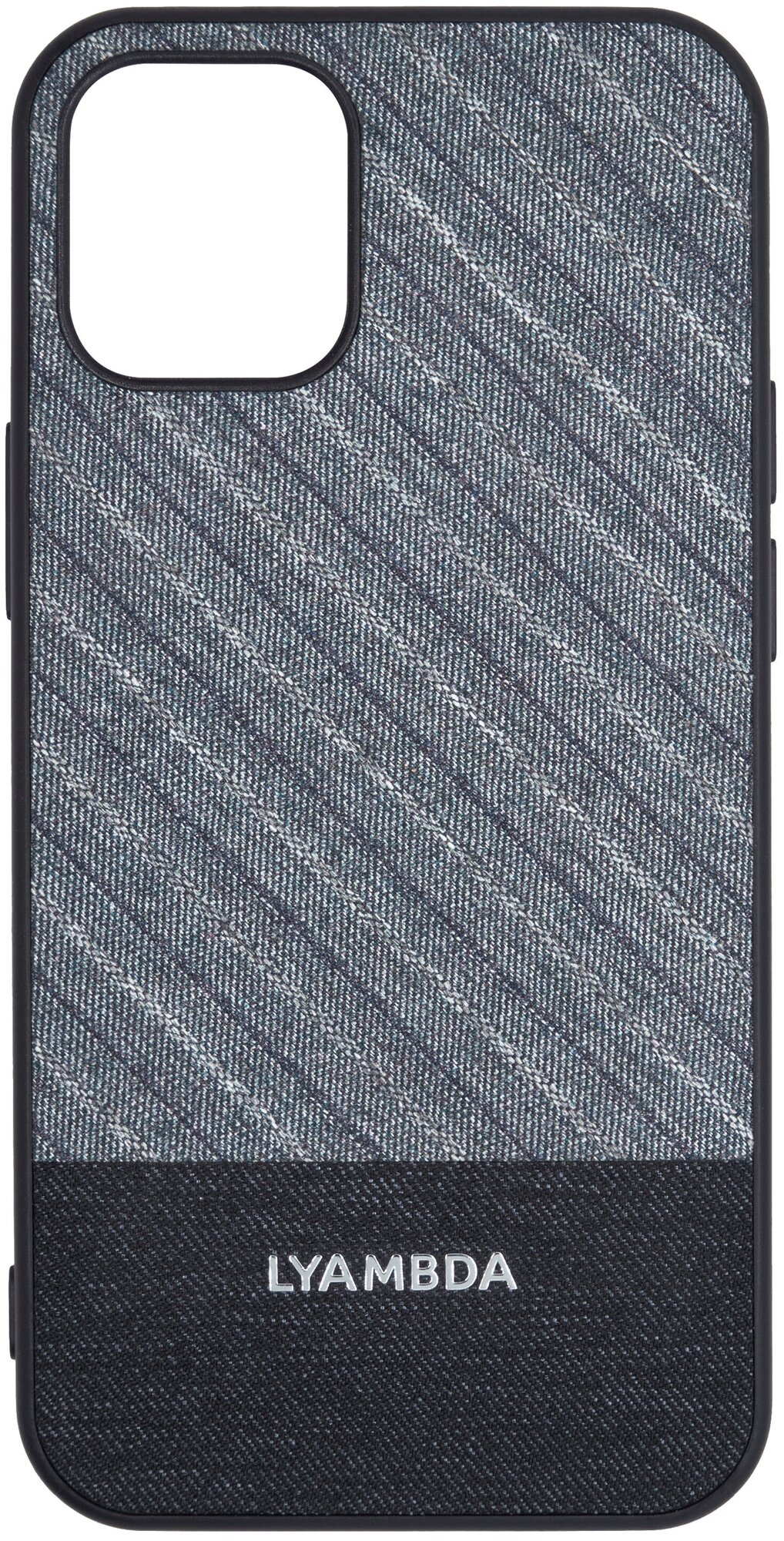 Чехол LYAMBDA EUROPA для iPhone 12 Mini (LA05-1254-BL) Light Grey Strip