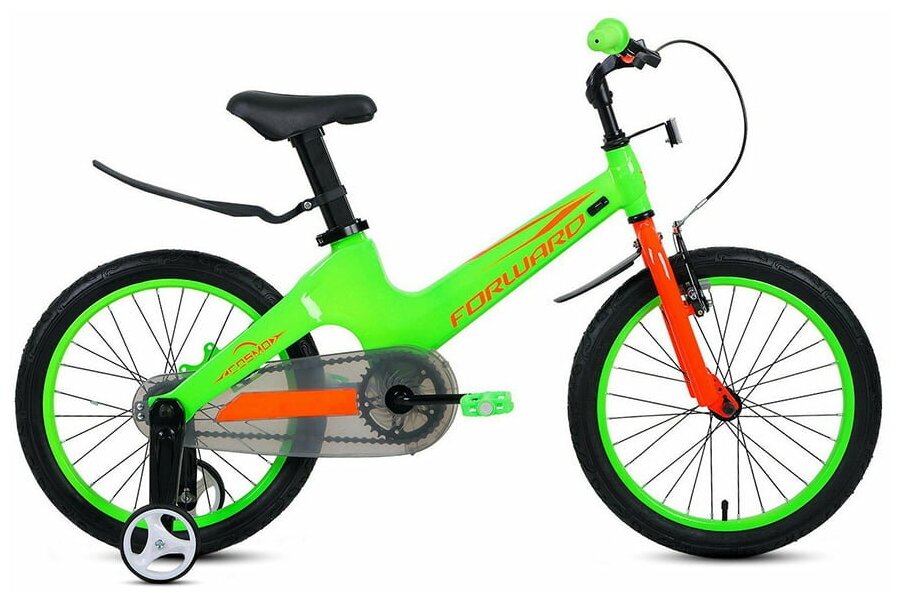 Велосипед детский двухколесный с колесами 16" Forward Cosmo MG зелёный