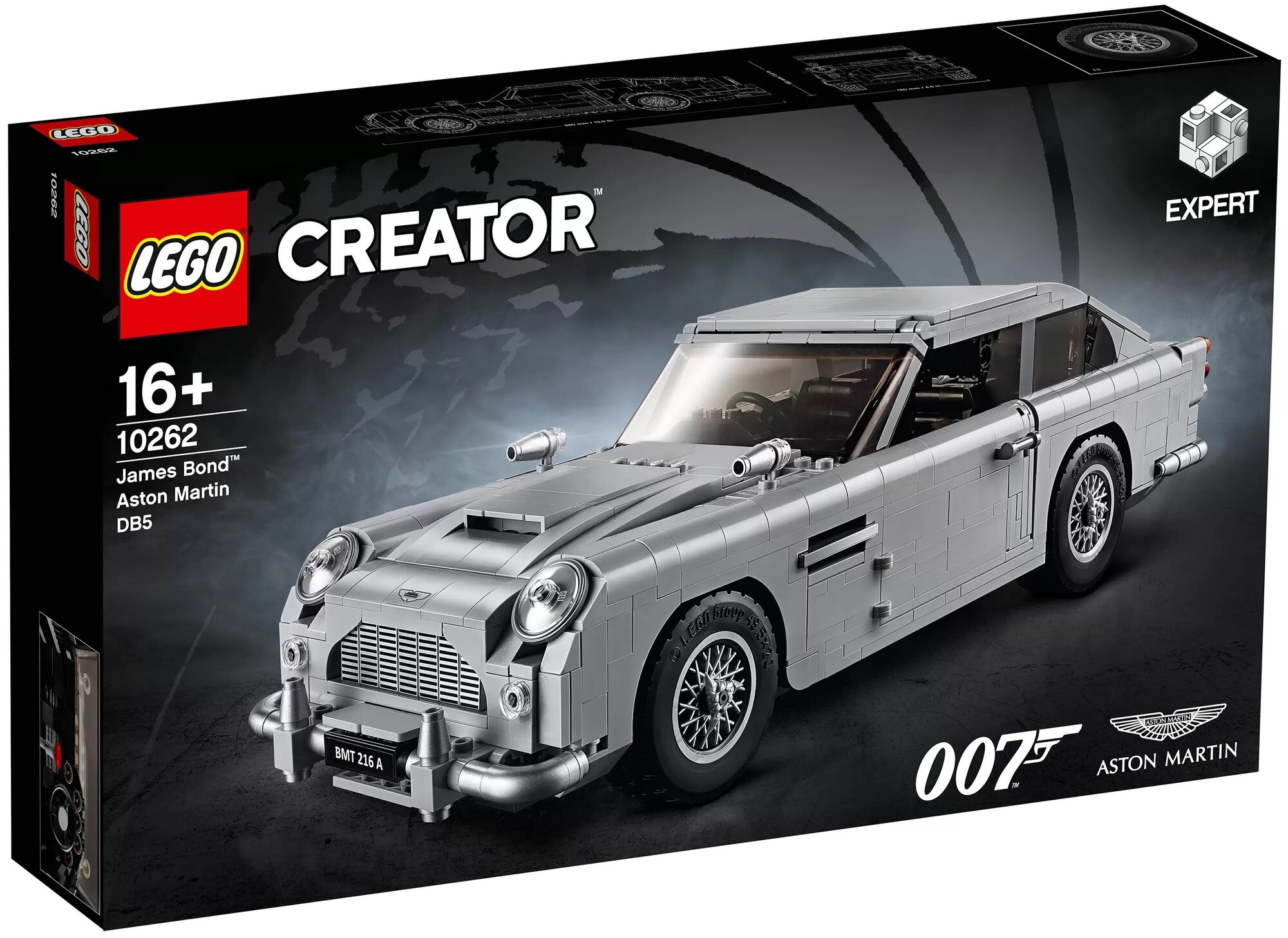 Конструктор LEGO Creator 10262 Expert James Bond™ Aston Martin DB5