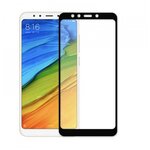 Защитное стекло для Xiaomi Redmi 5 Plus 3D черное - изображение