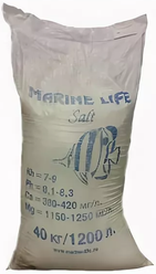 Соль морская Marine Life 40 кг